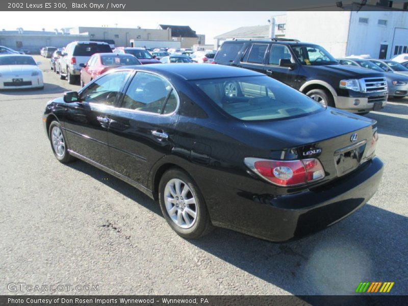 Black Onyx / Ivory 2002 Lexus ES 300