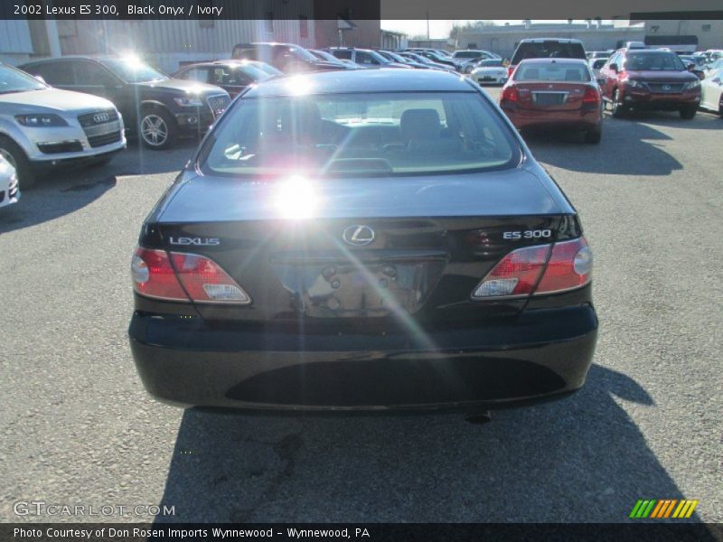 Black Onyx / Ivory 2002 Lexus ES 300