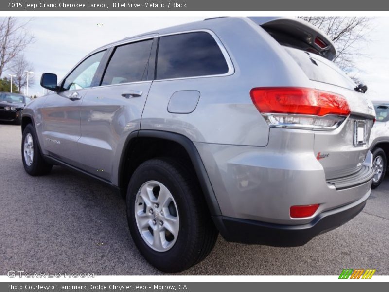 Billet Silver Metallic / Black 2015 Jeep Grand Cherokee Laredo