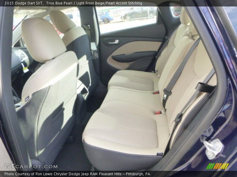 Rear Seat of 2015 Dart SXT