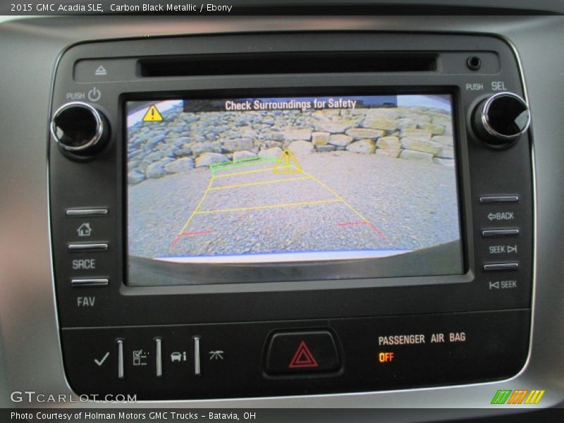Carbon Black Metallic / Ebony 2015 GMC Acadia SLE