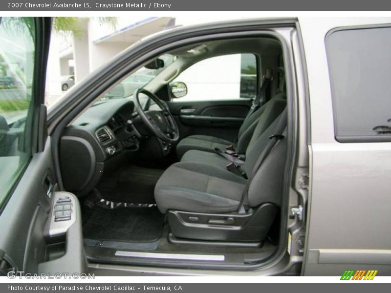 Graystone Metallic / Ebony 2007 Chevrolet Avalanche LS