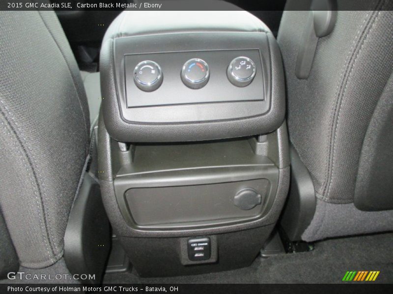 Carbon Black Metallic / Ebony 2015 GMC Acadia SLE