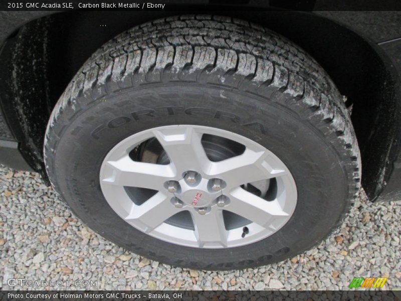 Carbon Black Metallic / Ebony 2015 GMC Acadia SLE