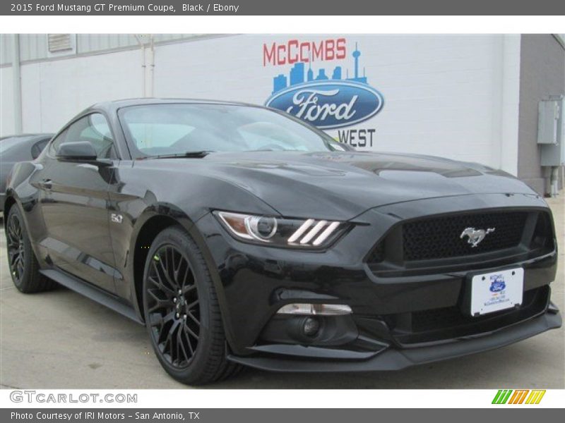 Black / Ebony 2015 Ford Mustang GT Premium Coupe