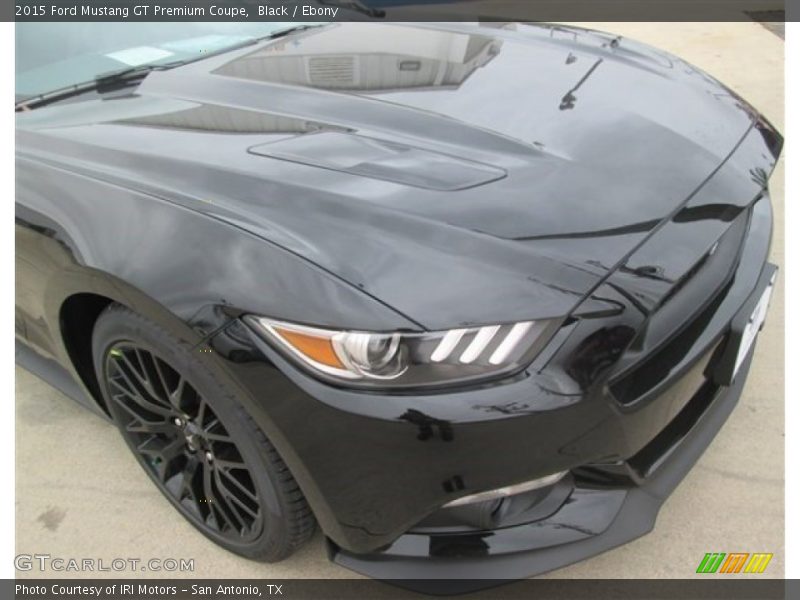 Black / Ebony 2015 Ford Mustang GT Premium Coupe