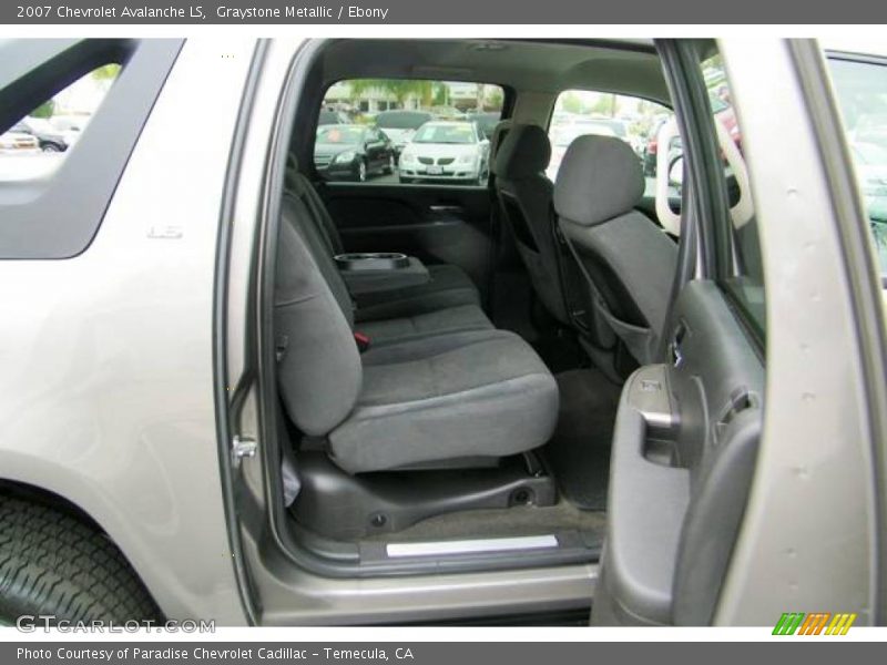 Graystone Metallic / Ebony 2007 Chevrolet Avalanche LS