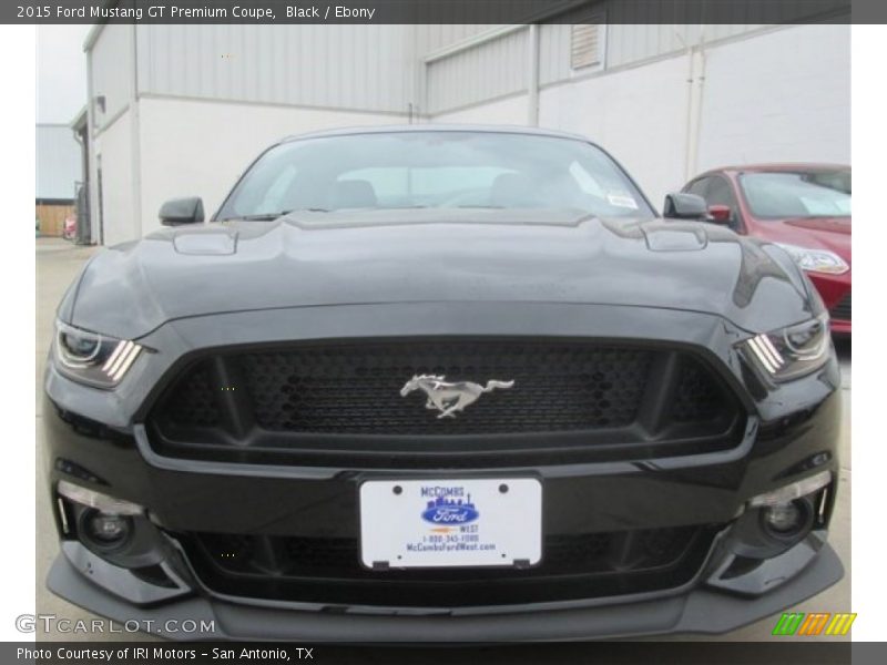 Black / Ebony 2015 Ford Mustang GT Premium Coupe