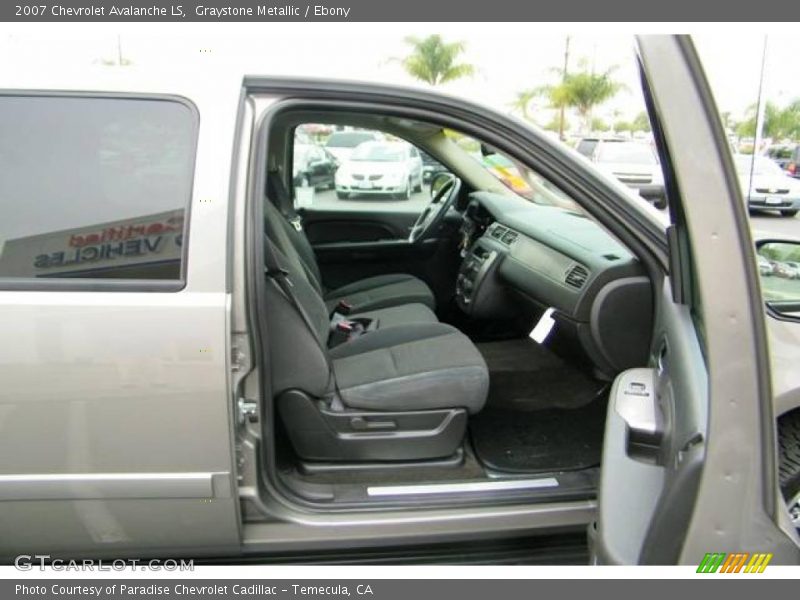 Graystone Metallic / Ebony 2007 Chevrolet Avalanche LS