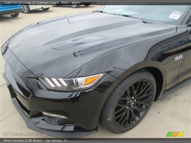 Black / Ebony 2015 Ford Mustang GT Premium Coupe