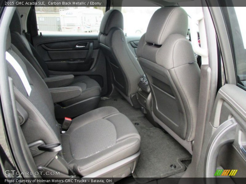 Carbon Black Metallic / Ebony 2015 GMC Acadia SLE