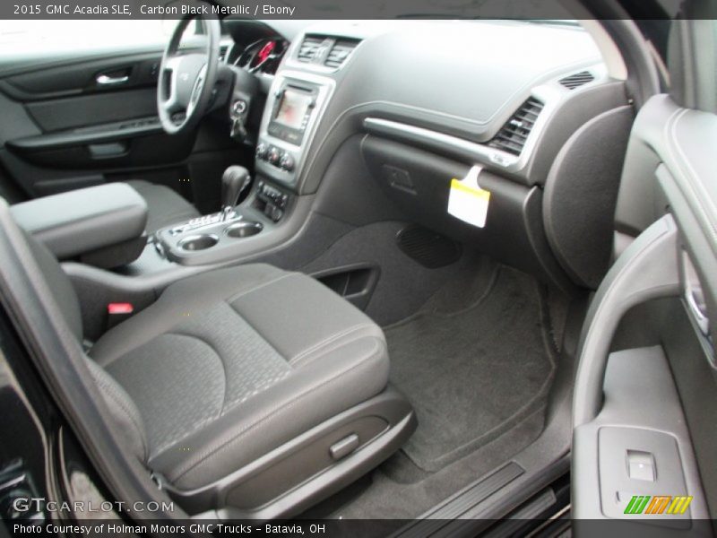Carbon Black Metallic / Ebony 2015 GMC Acadia SLE