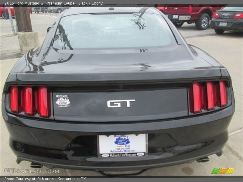 Black / Ebony 2015 Ford Mustang GT Premium Coupe