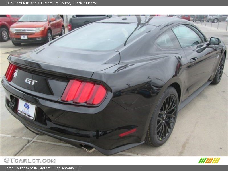 Black / Ebony 2015 Ford Mustang GT Premium Coupe