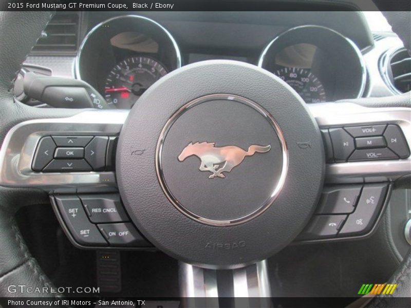  2015 Mustang GT Premium Coupe Steering Wheel