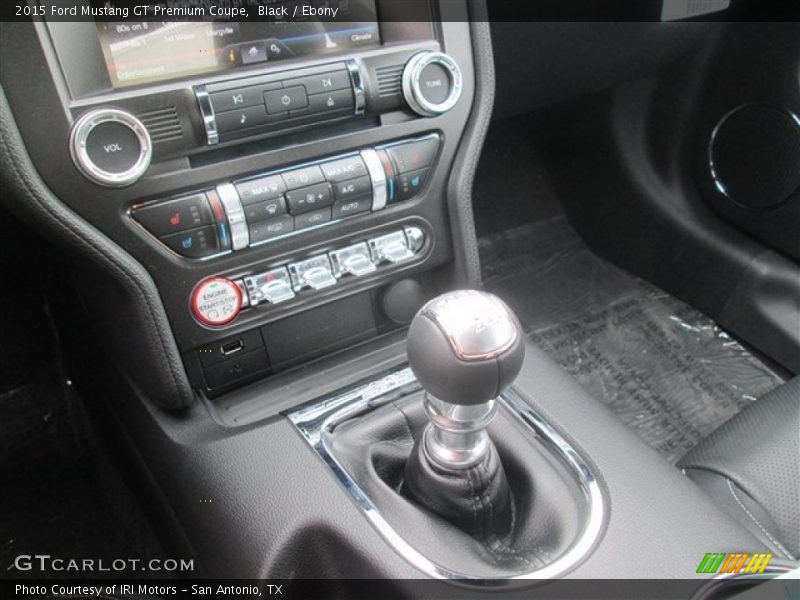 2015 Mustang GT Premium Coupe 6 Speed Manual Shifter