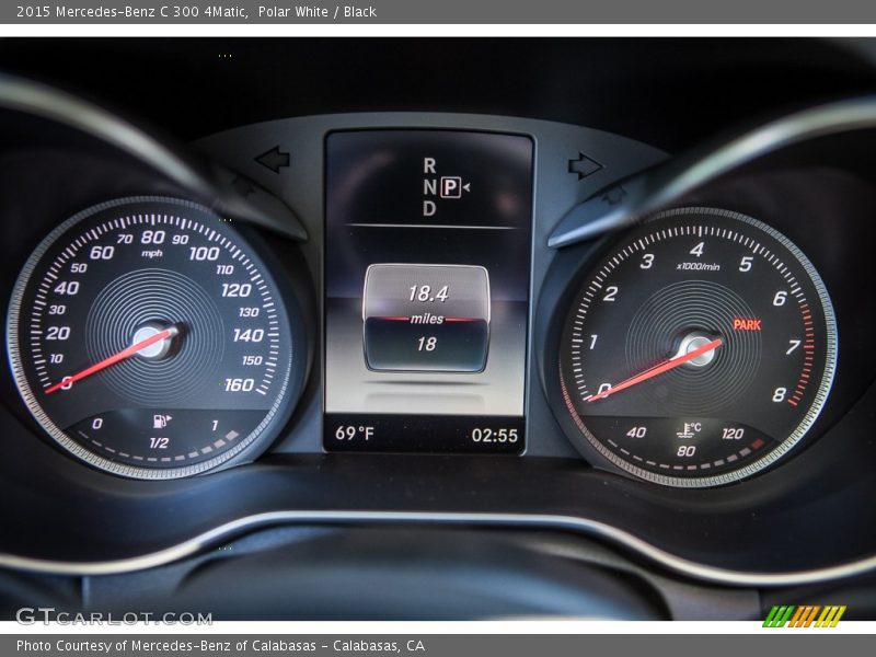 Polar White / Black 2015 Mercedes-Benz C 300 4Matic