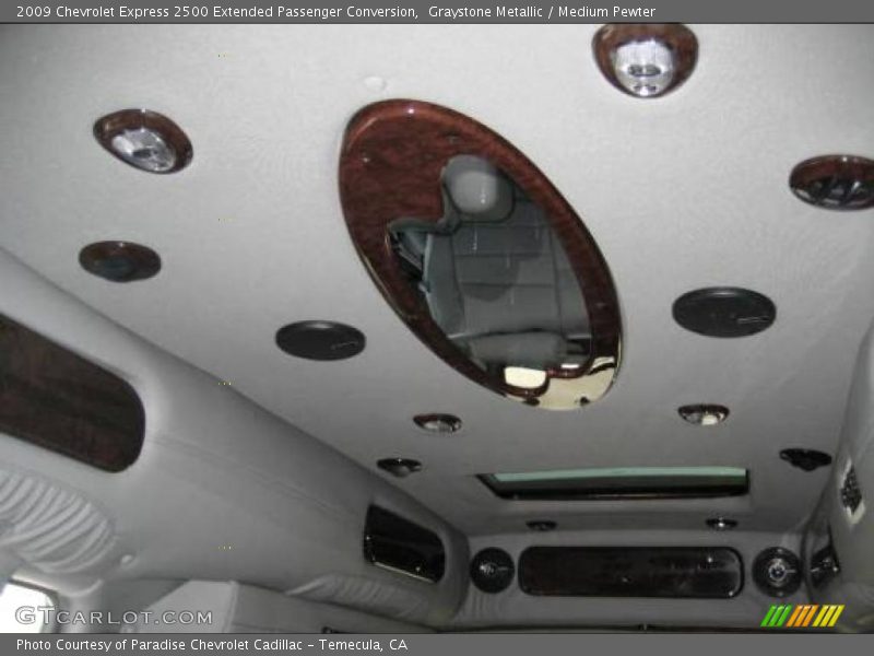 Graystone Metallic / Medium Pewter 2009 Chevrolet Express 2500 Extended Passenger Conversion