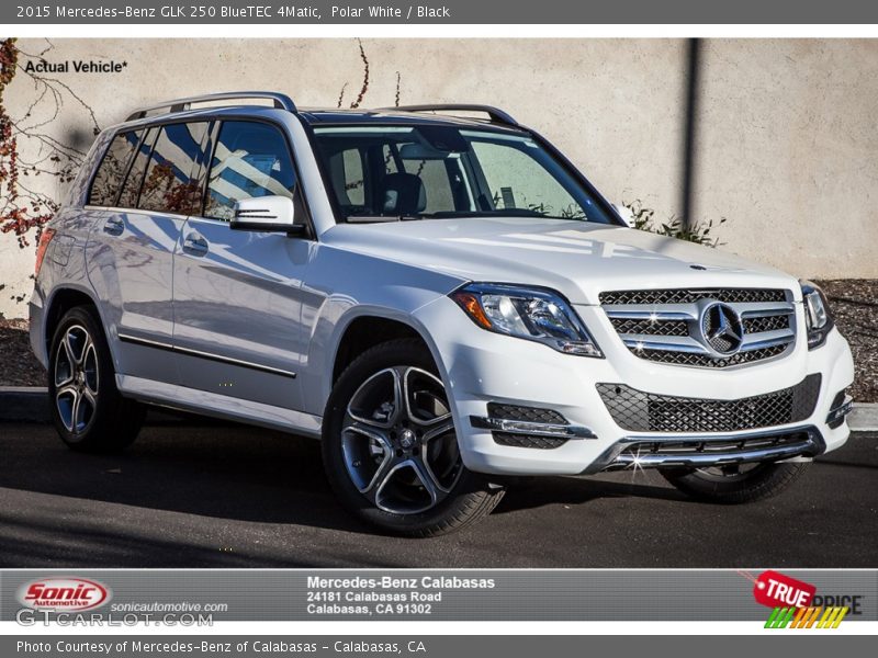 Polar White / Black 2015 Mercedes-Benz GLK 250 BlueTEC 4Matic