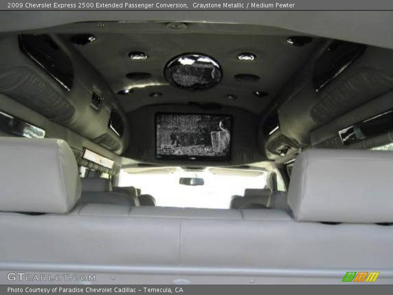 Graystone Metallic / Medium Pewter 2009 Chevrolet Express 2500 Extended Passenger Conversion