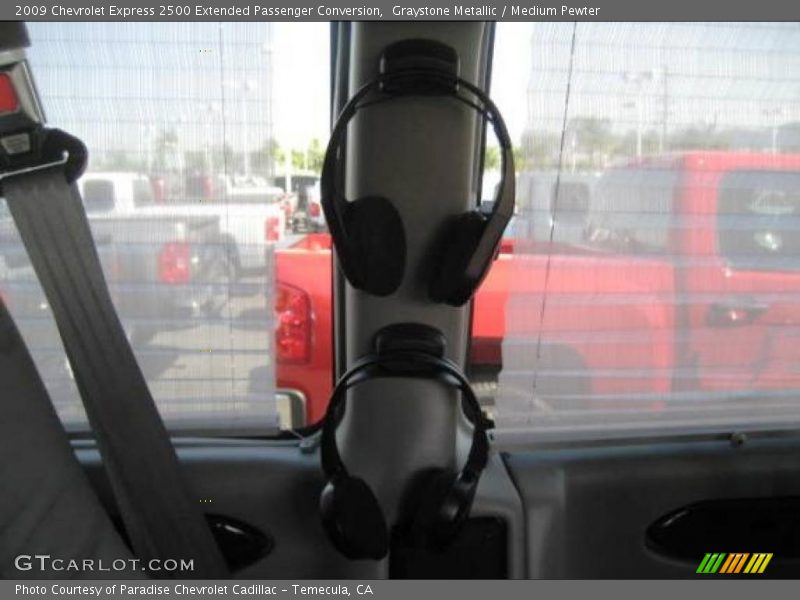 Graystone Metallic / Medium Pewter 2009 Chevrolet Express 2500 Extended Passenger Conversion