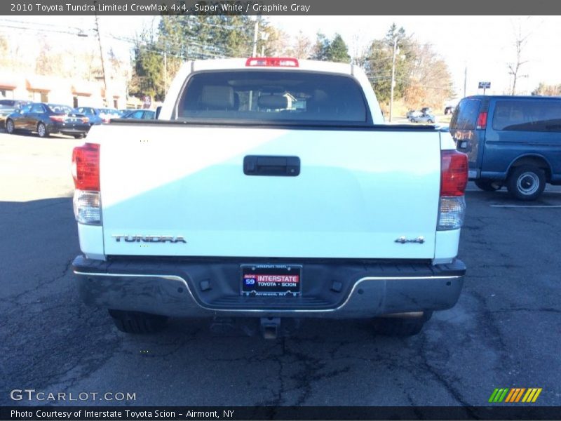 Super White / Graphite Gray 2010 Toyota Tundra Limited CrewMax 4x4