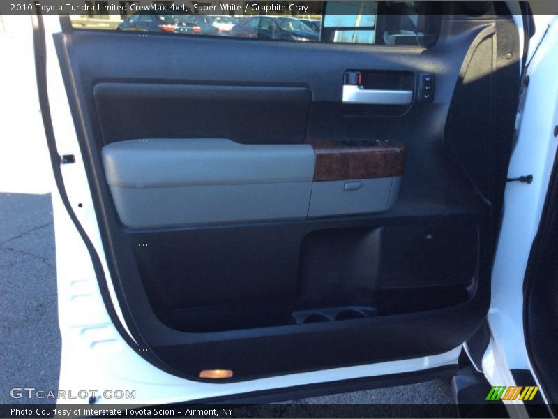 Super White / Graphite Gray 2010 Toyota Tundra Limited CrewMax 4x4