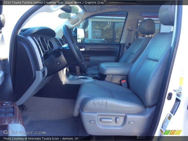 Super White / Graphite Gray 2010 Toyota Tundra Limited CrewMax 4x4