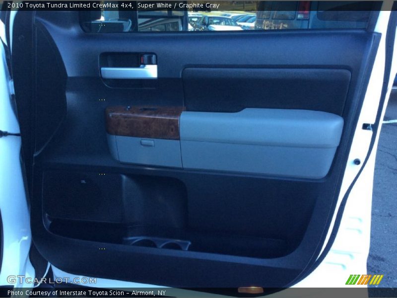 Super White / Graphite Gray 2010 Toyota Tundra Limited CrewMax 4x4