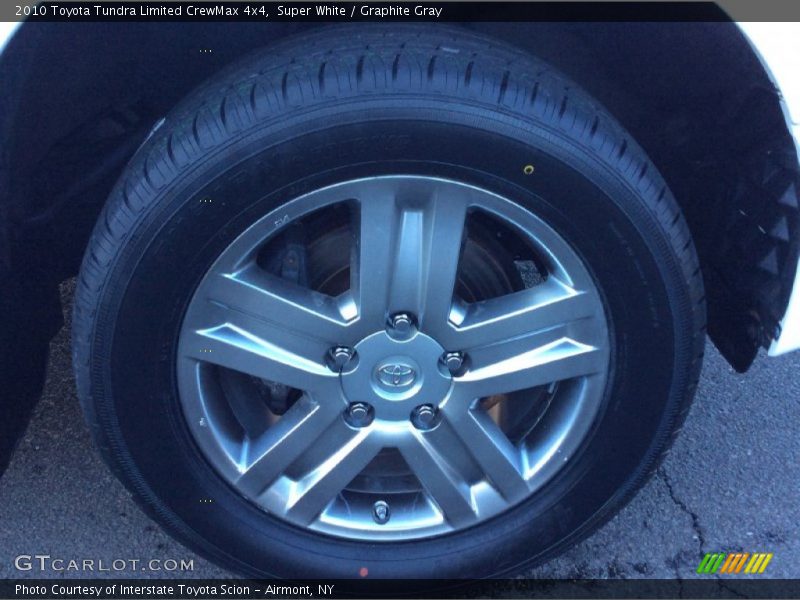 Super White / Graphite Gray 2010 Toyota Tundra Limited CrewMax 4x4