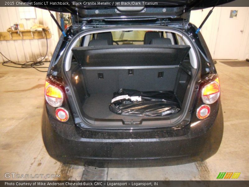 Black Granite Metallic / Jet Black/Dark Titanium 2015 Chevrolet Sonic LT Hatchback