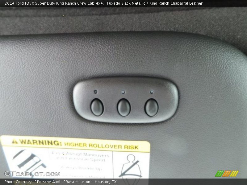 Tuxedo Black Metallic / King Ranch Chaparral Leather 2014 Ford F350 Super Duty King Ranch Crew Cab 4x4