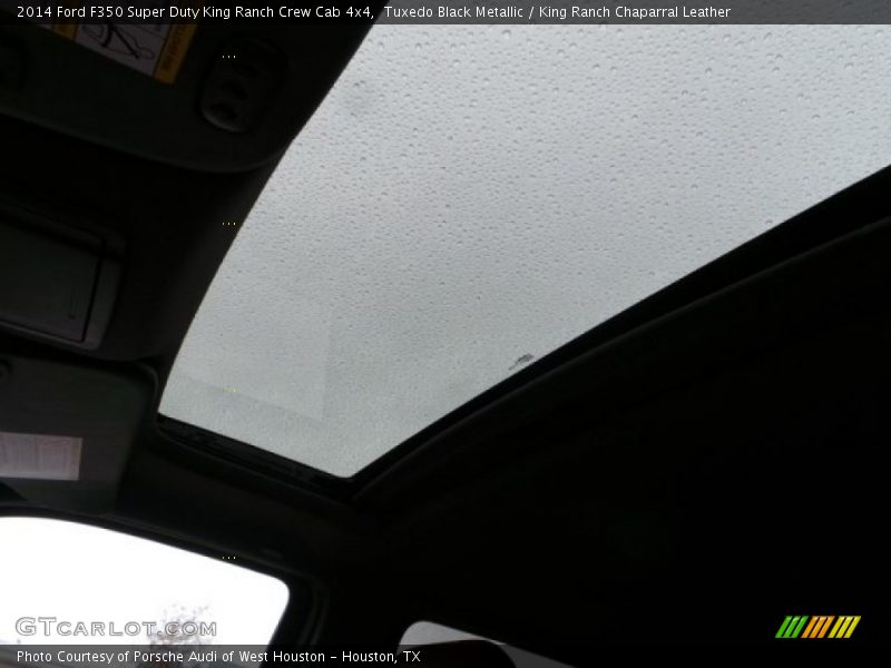 Tuxedo Black Metallic / King Ranch Chaparral Leather 2014 Ford F350 Super Duty King Ranch Crew Cab 4x4