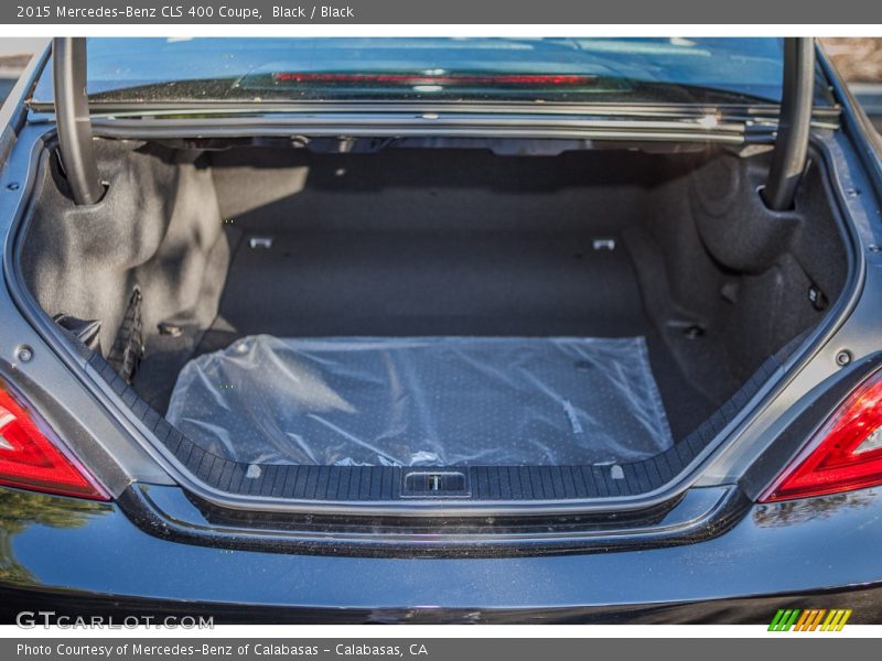  2015 CLS 400 Coupe Trunk