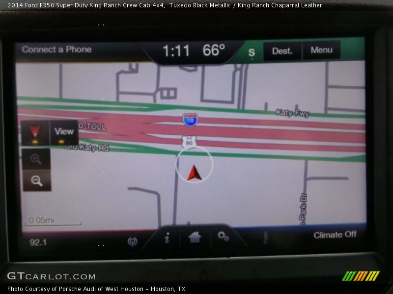 Tuxedo Black Metallic / King Ranch Chaparral Leather 2014 Ford F350 Super Duty King Ranch Crew Cab 4x4