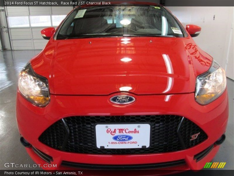 Race Red / ST Charcoal Black 2014 Ford Focus ST Hatchback