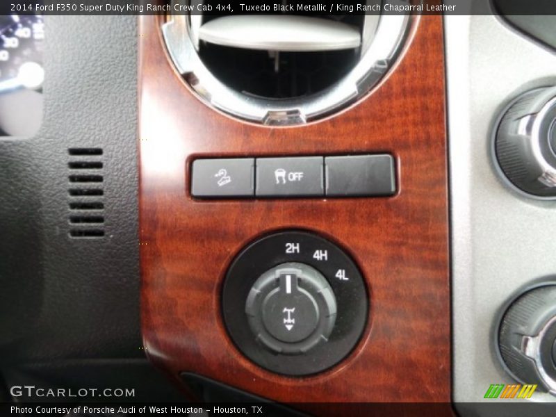 Tuxedo Black Metallic / King Ranch Chaparral Leather 2014 Ford F350 Super Duty King Ranch Crew Cab 4x4