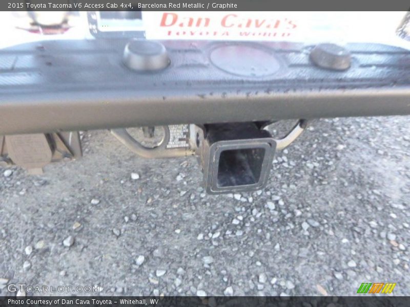 Barcelona Red Metallic / Graphite 2015 Toyota Tacoma V6 Access Cab 4x4