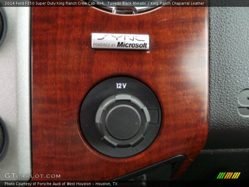 Tuxedo Black Metallic / King Ranch Chaparral Leather 2014 Ford F350 Super Duty King Ranch Crew Cab 4x4