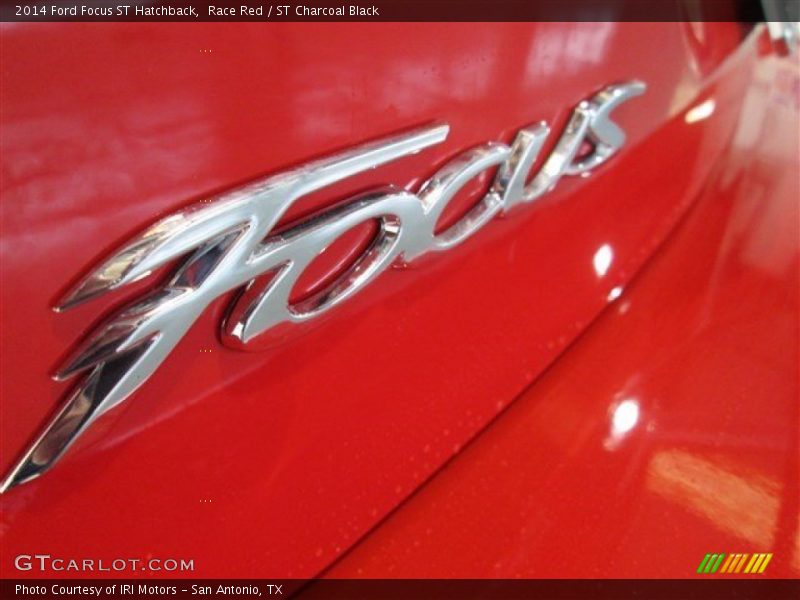 Race Red / ST Charcoal Black 2014 Ford Focus ST Hatchback