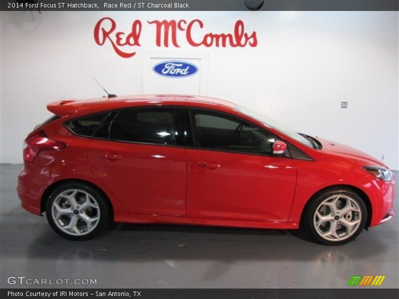 Race Red / ST Charcoal Black 2014 Ford Focus ST Hatchback