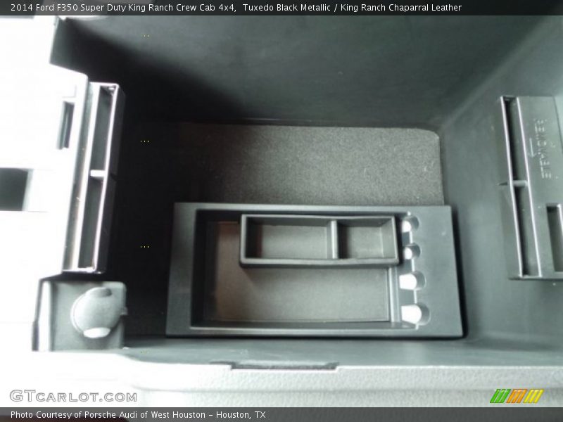 Tuxedo Black Metallic / King Ranch Chaparral Leather 2014 Ford F350 Super Duty King Ranch Crew Cab 4x4