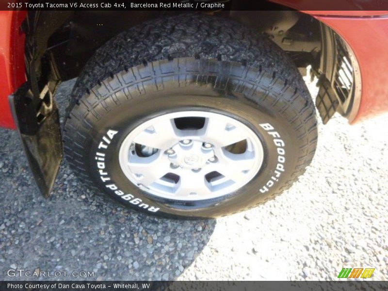 Barcelona Red Metallic / Graphite 2015 Toyota Tacoma V6 Access Cab 4x4