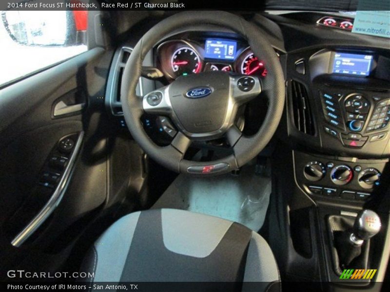 Race Red / ST Charcoal Black 2014 Ford Focus ST Hatchback
