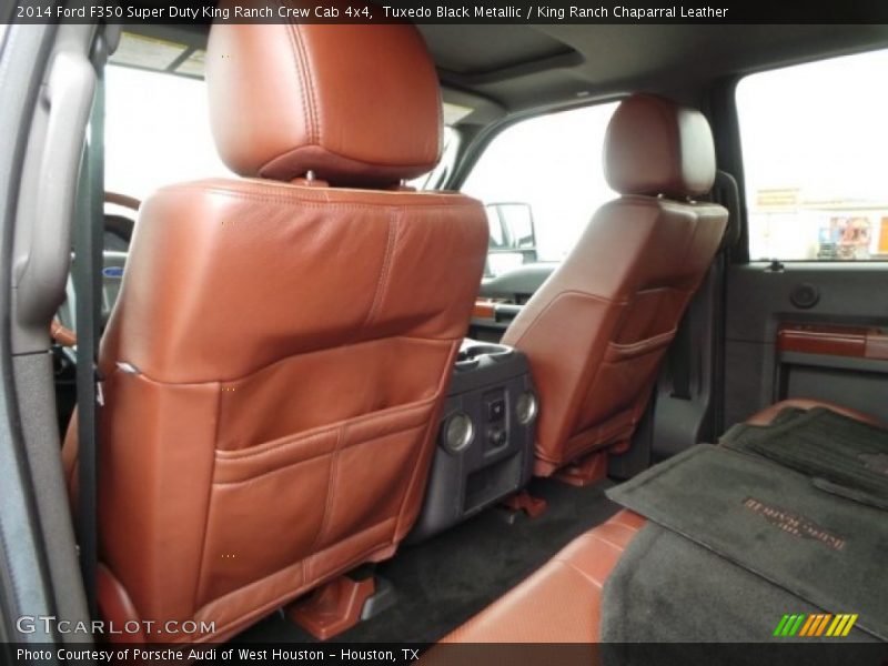 Tuxedo Black Metallic / King Ranch Chaparral Leather 2014 Ford F350 Super Duty King Ranch Crew Cab 4x4