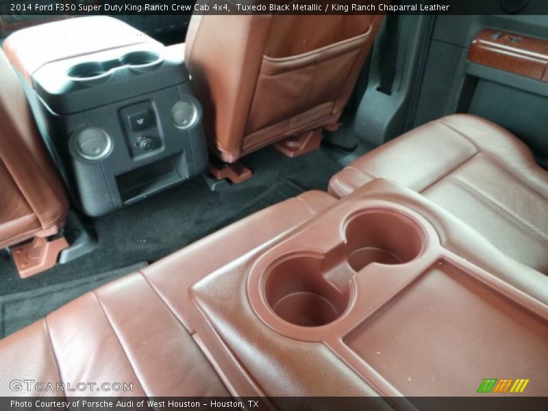Tuxedo Black Metallic / King Ranch Chaparral Leather 2014 Ford F350 Super Duty King Ranch Crew Cab 4x4