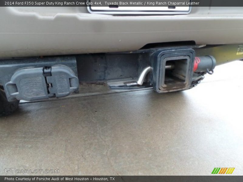 Tuxedo Black Metallic / King Ranch Chaparral Leather 2014 Ford F350 Super Duty King Ranch Crew Cab 4x4
