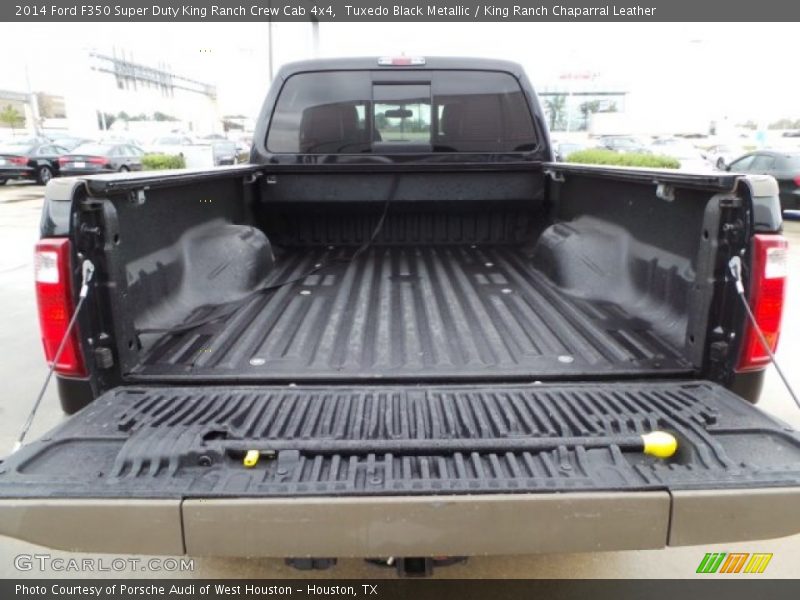 Tuxedo Black Metallic / King Ranch Chaparral Leather 2014 Ford F350 Super Duty King Ranch Crew Cab 4x4