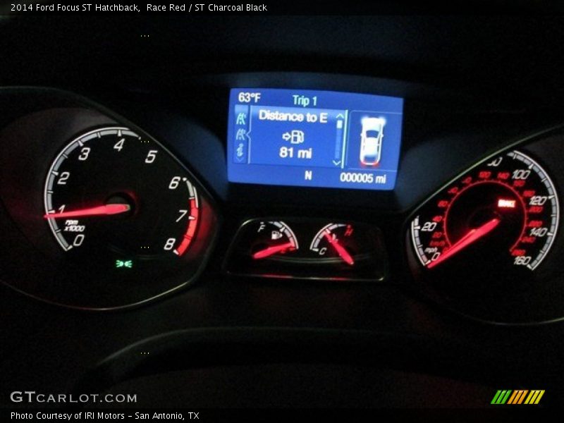 Race Red / ST Charcoal Black 2014 Ford Focus ST Hatchback