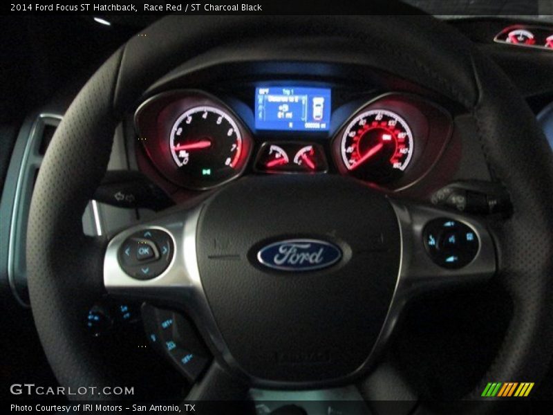 Race Red / ST Charcoal Black 2014 Ford Focus ST Hatchback